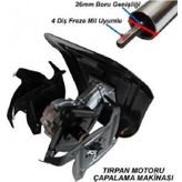 Motorlu Tırpan Çapa Aparatı 26 mm Kare Şaft