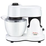 Moulinex QA2101 Mutfak Robotu Masterchef Gurme Beyaz (700 W, 3,5 L Hacim, 4 Hız Ayarı) Beyaz / Gri