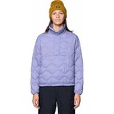 Mountain Hardwear Seek Out Snap Neck Pullover Kadın Sweatshirt - Mavi
