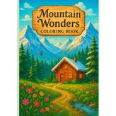 Mountain Wonders: 24 coloring pages