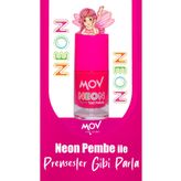 Mov Neon Oje Pembe No:1