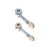 Mozide 10 Mm Minifix Takımı (dübel, Mil, Gövde) Dübel