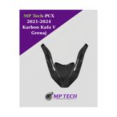 MP Tech Honda PCX 2021-2024 Karbon Kafa V Grenaj