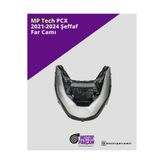 MP Tech Honda PCX 2021-2024 Şeffaf Far Camı