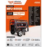 Mpj-4000E Benzinli Marşlı Jeneratör