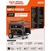 Mpj-6500E Benzinli Marşlı Jeneratör