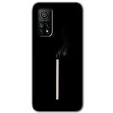 MRCİLETİSİM (mrc120141) Sönmüş Kibrit Kılıf HD Desen Baskılı Arka Kapak Xiaomi Mi 10T Pro ile uyumlu