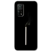 MRCİLETİSİM (mrc17207) Sönmüş Kibrit Kılıf Baskılı Kapak Tam Kaplayan Mat Seramik Xiaomi Mi 10T Pro ile uyumlu