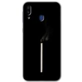MRCİLETİSİM mrc189132 Sönmüş Kibrit Kılıf HD Desen Baskılı Arka Kapak Samsung Galaxy M10 ile uyumlu