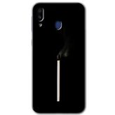 MRCİLETİSİM mrc191332 Sönmüş Kibrit Kılıf HD Desen Baskılı Arka Kapak Samsung Galaxy M20 ile uyumlu