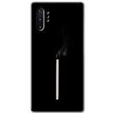 MRCİLETİSİM mrc197382 Sönmüş Kibrit Kılıf HD Desen Baskılı Arka Kapak Samsung Galaxy Note 10 Plus ile uyumlu