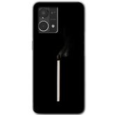 MRCİLETİSİM (mrc56807) Sönmüş Kibrit Kılıf HD Desen Baskılı Arka Kapak Oppo Reno 7 4G ile uyumlu