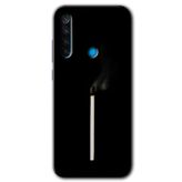 MRCİLETİSİM (mrc90907) Sönmüş Kibrit Kılıf HD Desen Baskılı Arka Kapak Xiaomi Redmi Note 8T ile uyumlu