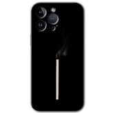 MRCİLETİSİMmrc-135293 Sönmüş Kibrit Kılıf HD Desen Baskılı Arka Kapak iPhone 14 Pro ile uyumlu