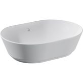 Ms Geo 7427B003-0012 Oval Çanak Lavabo, 55 Cm, Beyaz