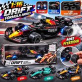 Ms L2501-3 1:16 Led- 4 Yedek Drift Teker 3model Formula Oyuncak Araba