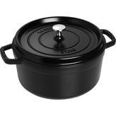 Ms La Cocotte Döküm Tencere, Siyah, 24 cm