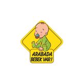 Ms Major Selection Arabada Bebek Var Araba Stickeri 15X15Cm