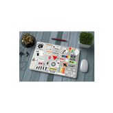 Ms Major Selection Archer Okçu Macbook Notebook Tablet Telefon Ajanda Laptop Defter Sticker Seti