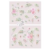 Ms Major Selection Flowes Sticker Telefon- Tablet- Laptop - Defter Etiketi