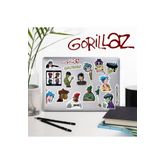 Ms Major Selection Gorillaz Macbook Notebook Tablet Telefon Ajanda Laptop Defter Sticker Seti