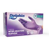 Ms Pudrasız Nitril Eldiven Lila S Beden 100 Adet