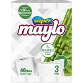 Ms Süper Maylo Bambu Katkılı Tuvalet Kağıdı 40LI