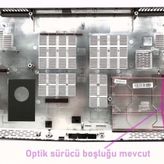 MSI GE62 2QD Alt Kasa