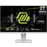 MSI MAG 274QRFW 27 inç 180Hz 1ms Pivot IPS Beyaz Oyuncu Monitörü