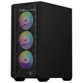 MSI MAG FORGE 140A B65 650 W 80+ Bronze Tempered Glass Auto RGB Siyah ATX Bilgisayar Kasası