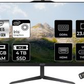 MSI Modern AM242 i5 1235U 16GB 4TB SSD 23.8" FHD IPS FDOS All In One PC Siyah & PER4 BELLEK