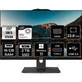 MSI Modern AM242P i5 1235U 16GB 2TB SSD 23.8" FHD W11H All In One Bilgisayar & PER4 Bellek