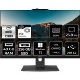 MSI Modern AM242P i5 1235U 40GB 256GB SSD 23.8" FHD W11H All In One Bilgisayar & PER4 Bellek