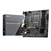 MSI Pro B660M-P DDR4 Intel LGA1700 Micro ATX Anakart