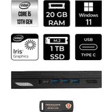 Msı Pro DP10 Intel Core I5 1340P 20GB 1tb SSD W11P Mini Pc & Per4 USB Bellek 13M002EUP368