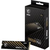 MSI Spatium M461 PCI-Express 4.0 M.2 4 TB SSD