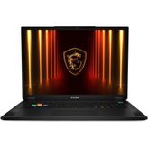 MSI Stealth 18 HX AI A2XWHG-082TR Ultra 9 275HX 32GB RAM 2TB SSD RTX 5070 Ti Windows 11 Home 18 inç Oyun Bilgisayarı