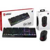 MSI Vigor GK30 Rgb Klavye + Msı Versa 300 Wireless Mouse Oyuncu Seti