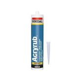 MSP Acryrub Silikonize Mastik 500 gr Beyaz