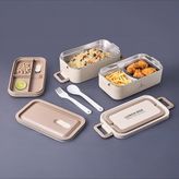 MSP Bento Lunch Box Beige 2000 ml