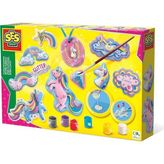 MSP Creative Kalıba Dök ve Boya - Unicorn - Simli