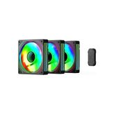 MSP Glacia 120 Infinity Argb 3`lü Fan Seti + Hub Kit