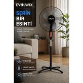 MSP Inç Siyah Ayaklı Vantilatör