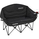 MSP Loveseat Double Çift Kişilik Katlanır Kamp Sandalyesi Black