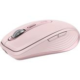 MSP Mx Anywhere 3s Sessiz Kompakt Kablosuz Mouse, 8.000 Dpı Sensör ile Tüm Yüzeylerde Kullanım, Magspeed Elektromanyetik Kaydırma Özelliği, USB C, Bluetooth, Windows Pc, Linux, Chrome, Mac, Pembe