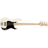 MSP Squier Affinity Series Precision Bass Pj Olympic White - Maple Bas Gitar
