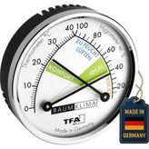 MSP TFA45.2024 Analog Termometre Higrometre 3, Siyah