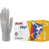 MSP Vınyl (Vinil) Eldiven (Temizlik, Gıda, Kuaför, Bahçe, Iş Eldiveni) (Medium (Orta))