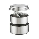 MSR Alpine 2 Pot Set Gümüş Yemek Seti