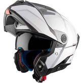 mt Atom 2 Sv Solid A0 Parlak Çene Açılır Kask - Beyaz